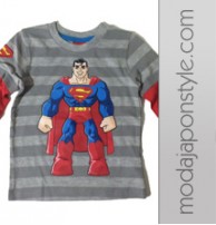 Japon Style Superman Çocuk Tshirt